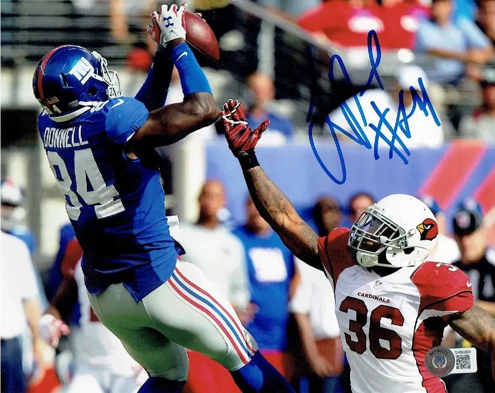 Larry Donnell New York Giants Autographed 8x10 Photo Beckett Holo (Online Order Only)