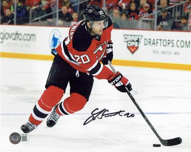 Lee Stempniak New Jersey Devils Autographed 8x10 Photo Beckett Holo (Online Order Only)