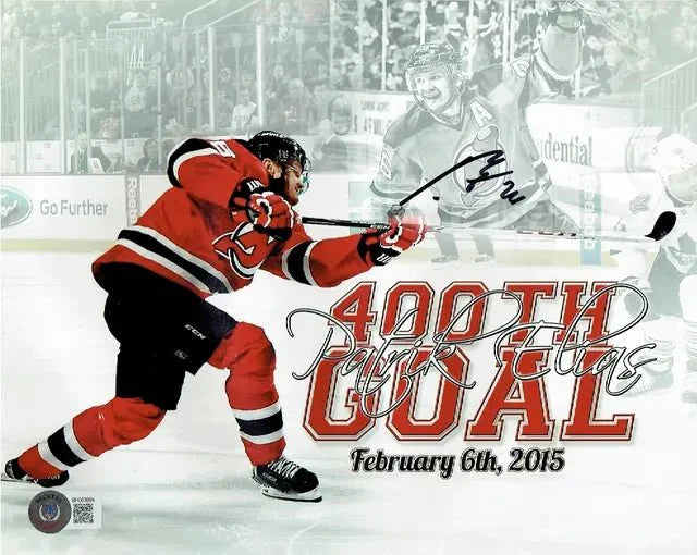 Patrik Elias New Jersey Devils Autographed 8x10 Photo Beckett Holo (Online Order Only)