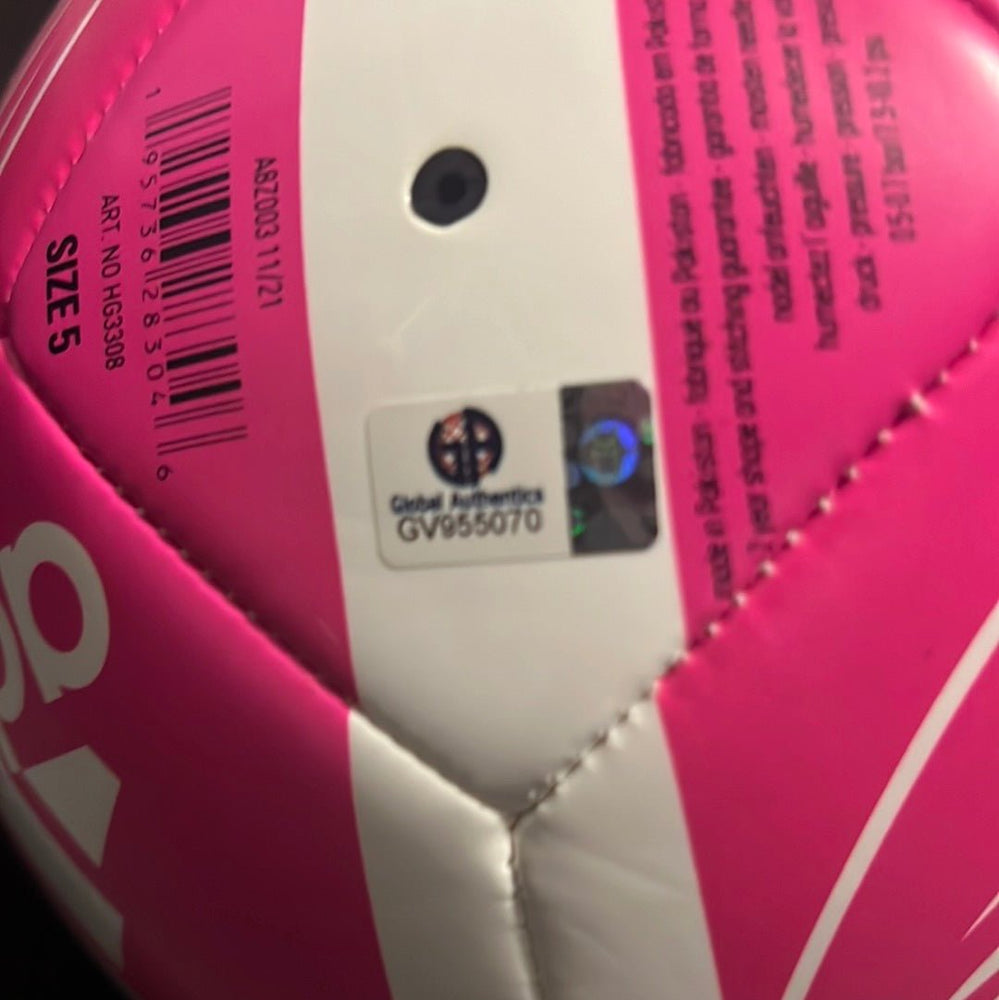 Autographed Leo Messi adidas soccer ball (Online Order Only)