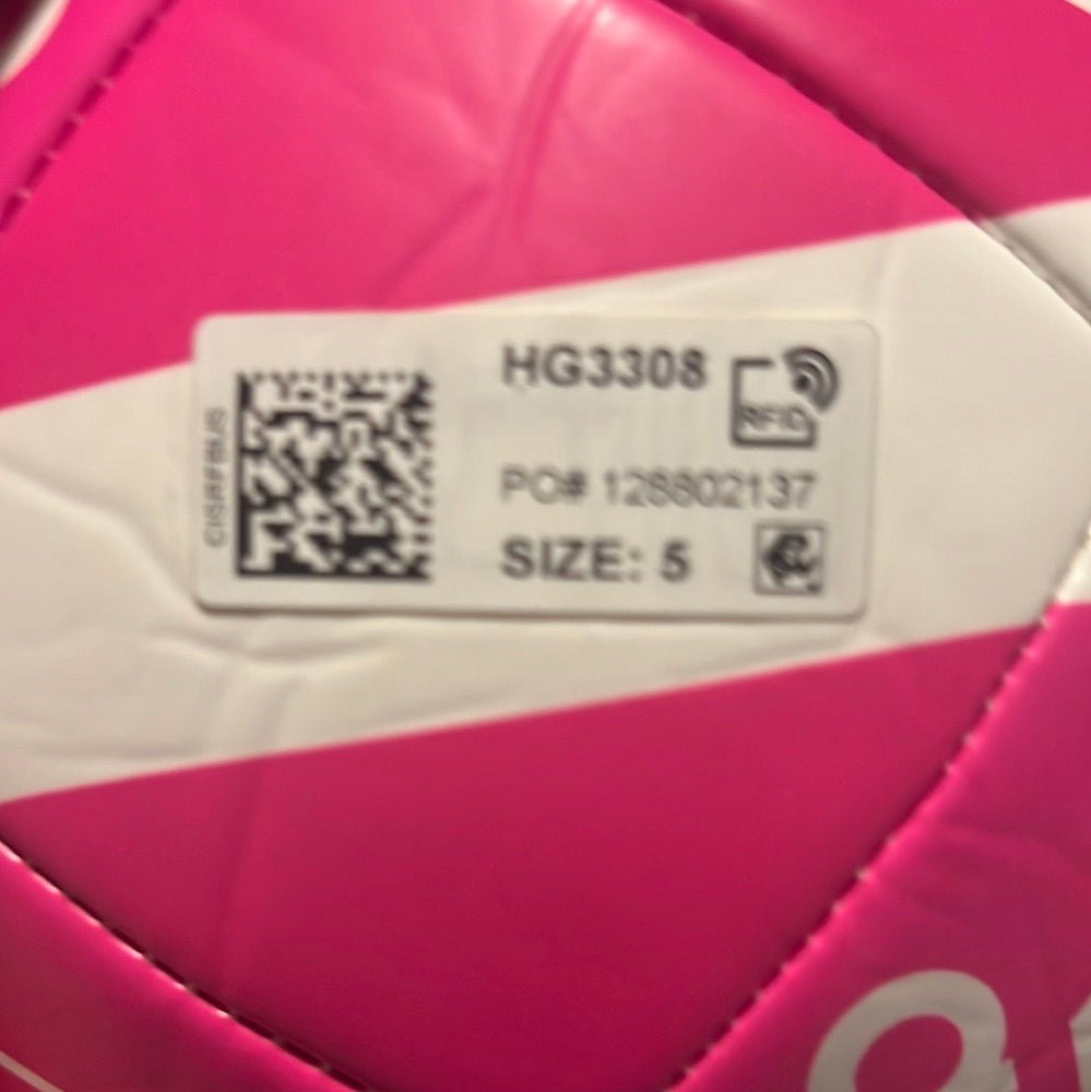 Autographed Leo Messi adidas soccer ball (Online Order Only)