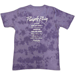 Prince Purple Rain Tie-Dye Classic Rock T-Shirt (ONLINE ORDER ONLY)