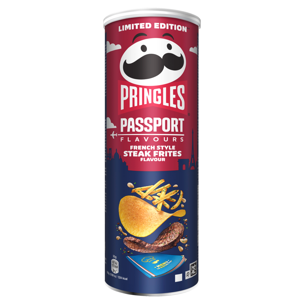 Pringles Passport: French Style Steak Frites (100g) (UK) (ONLINE ORDER ONLY)