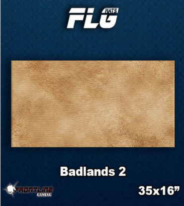 Frontline Gaming Mats: Badlands #2 35x16"