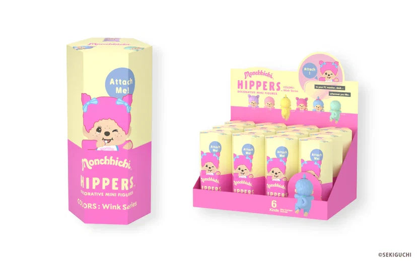 HIPPERS Monchhichi COLORS: Wink Series Blind Box (ONLINE ORDER ONLY)