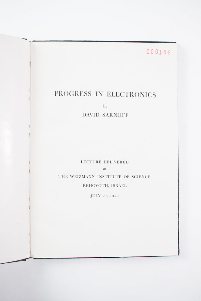 Progress in Electronics