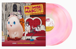 Promise Mascot Agency: Side • Alpha Chrome Yayo (Original Game Soundtrack) ( 2LP White & Pink Twister) [Vinyl] (ONLINE ORDER ONLY)