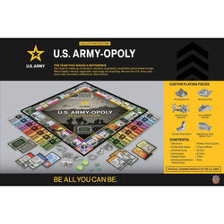 US Army Opoly Board Game