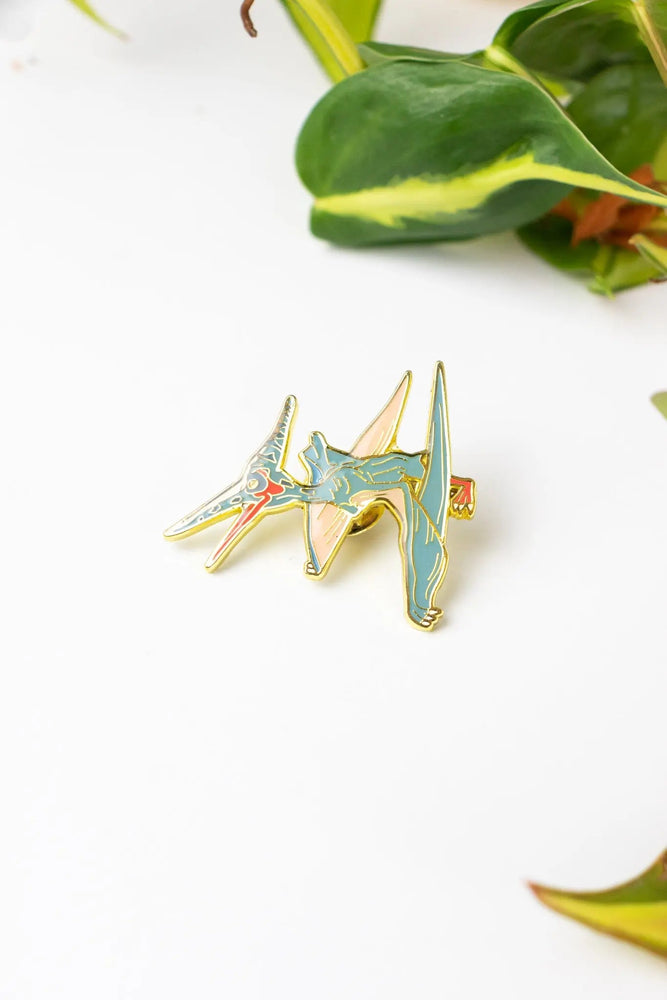 Pteranodon Enamel Pin (Pteranodon longiceps)