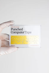 Punched Computer Tape Section