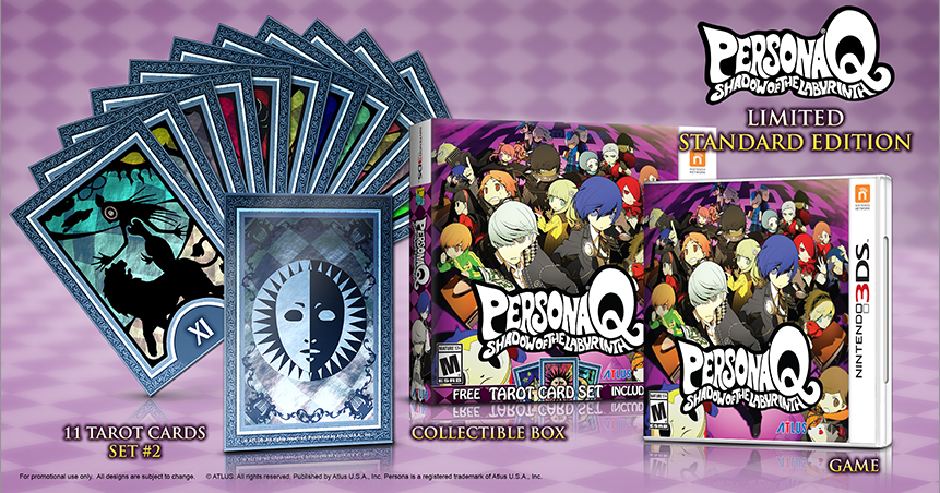 Persona Q: Shadow of the Labyrinth Limited Standard Editon (Nintendo 3DS) (ONLINE ORDER ONLY)