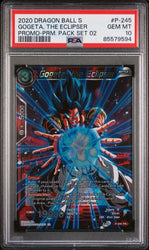2020 DRAGON BALL SUPER GOGETA, THE ECLIPSER #P-245 - PSA 10 (Online Order Only)
