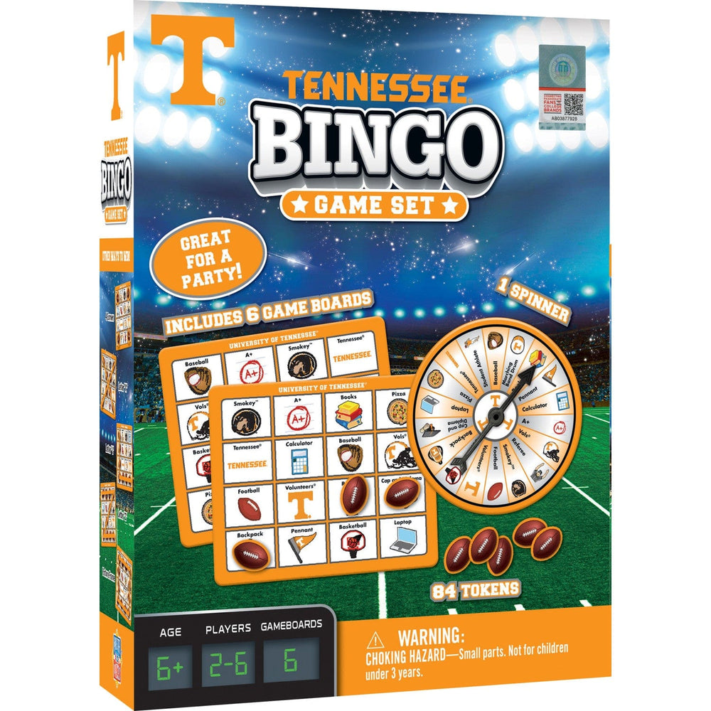 Tennessee Volunteers Bingo Game (ONLINE ORDER ONLY)