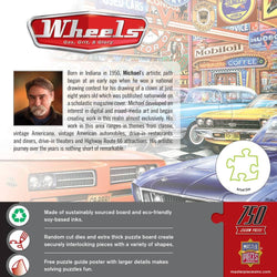 Wheels - Gas, Grit & Glory 750 Piece Jigsaw Puzzle