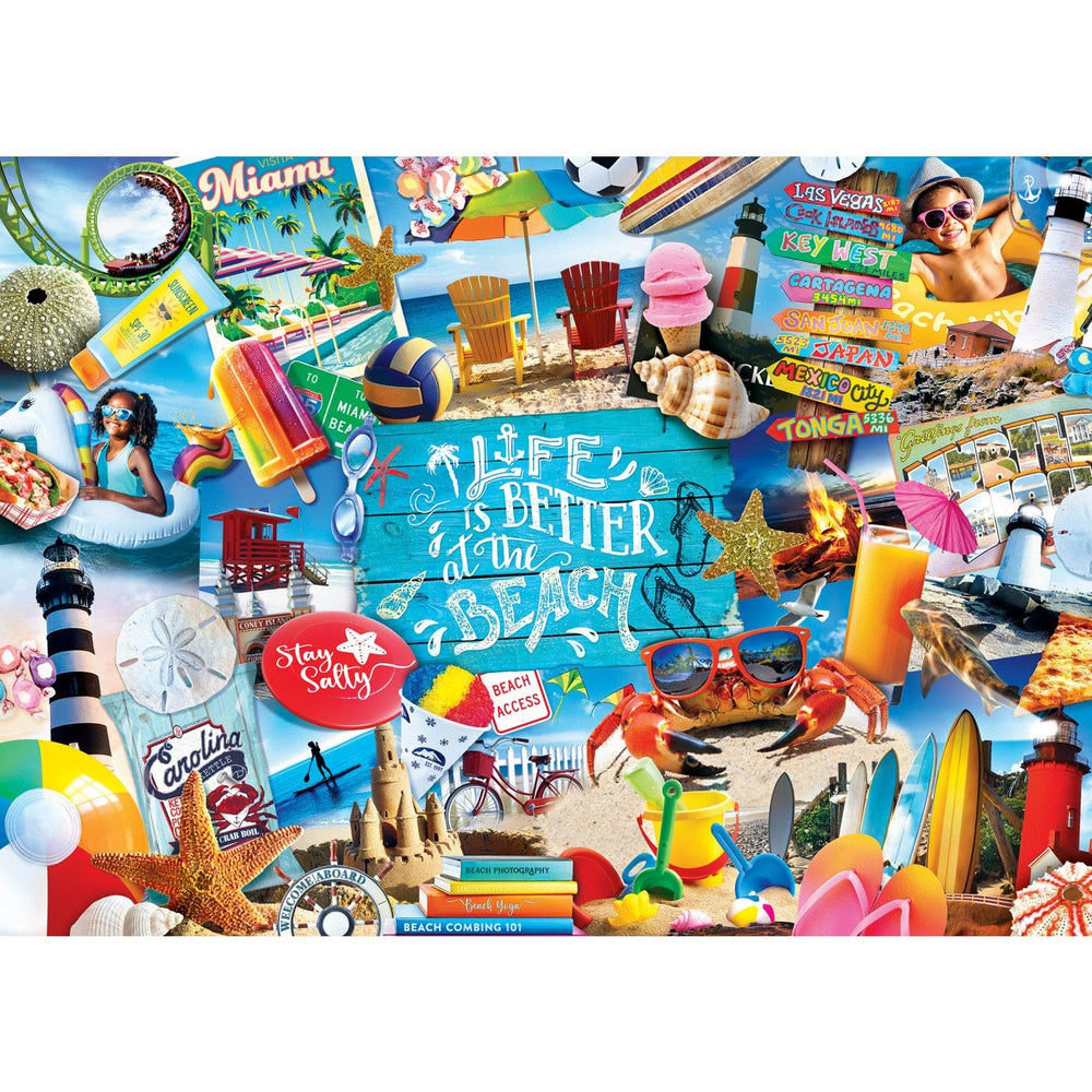 Greetings From the Beach - 500 Piece Jigsaw Puzzle