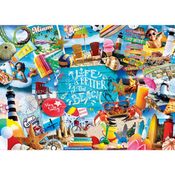 Greetings From the Beach - 500 Piece Jigsaw Puzzle