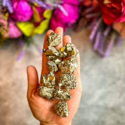 Pyrite Clusters from Peru, Raw Pyrite Specimens (ONLINE ORDER ONLY)