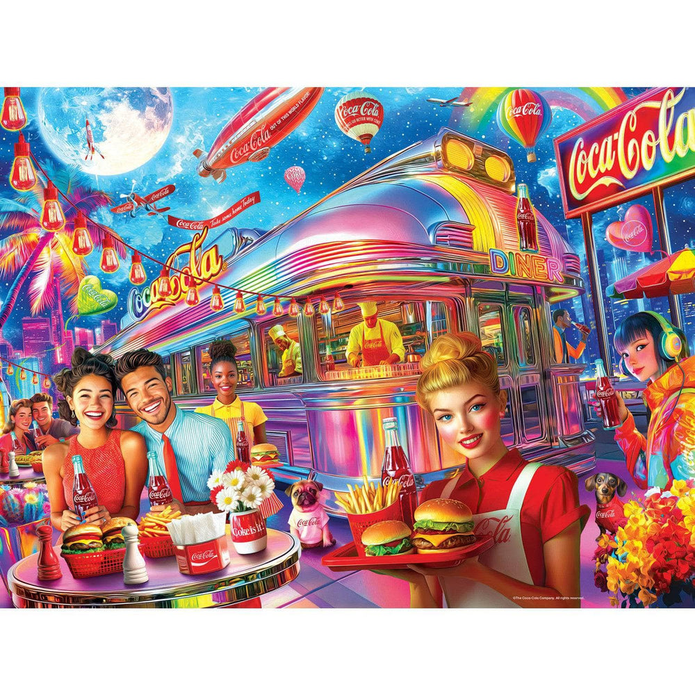 Coca-Cola - Future Times 300 Piece EZ Grip Jigsaw Puzzle