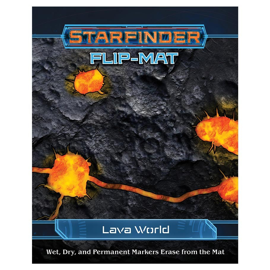 Starfinder: Flip-Mat - Lava World (ONLINE ORDER ONLY)
