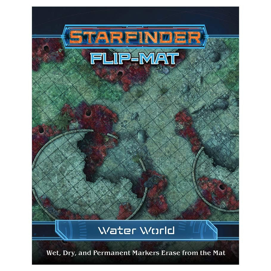 Starfinder: Flip-Mat - Water World (ONLINE ORDER ONLY)