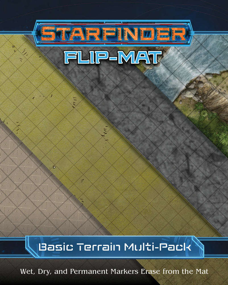 Starfinder - Flip-Mat: Basic Terrain Multi-Pack (Online Order Only)
