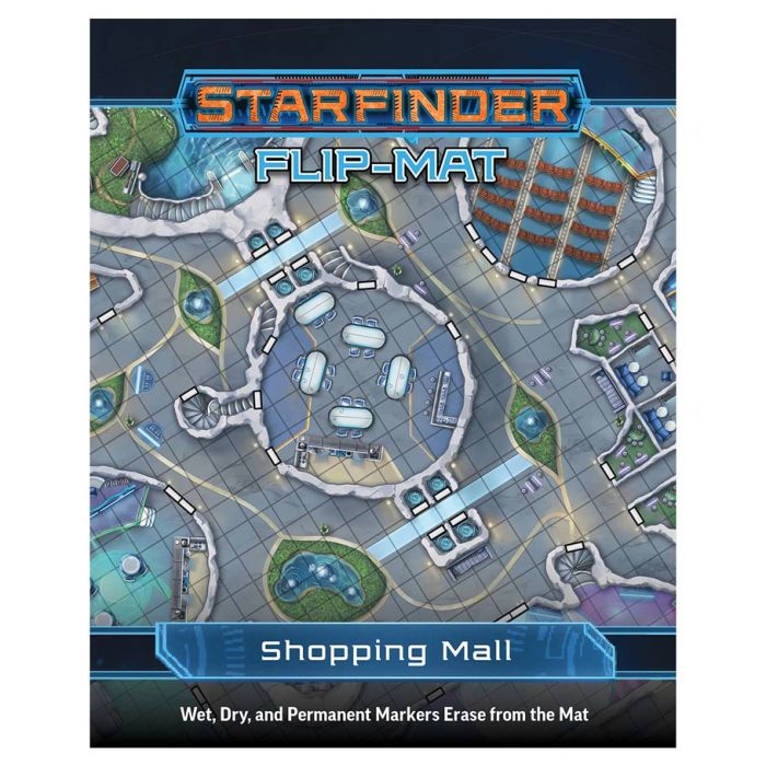 Starfinder: Flip-Mat - Shopping Mall (ONLINE ORDER ONLY)