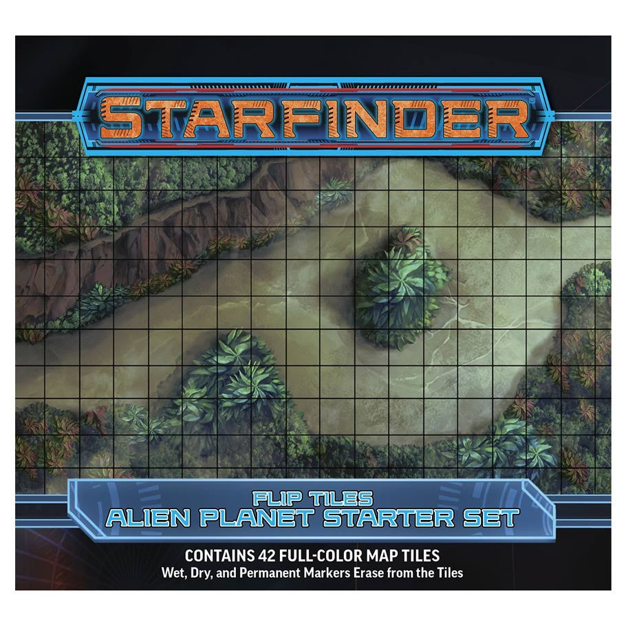 Starfinder: Flip-Tiles - Alien Planet Starter Set (ONLINE ORDER ONLY)