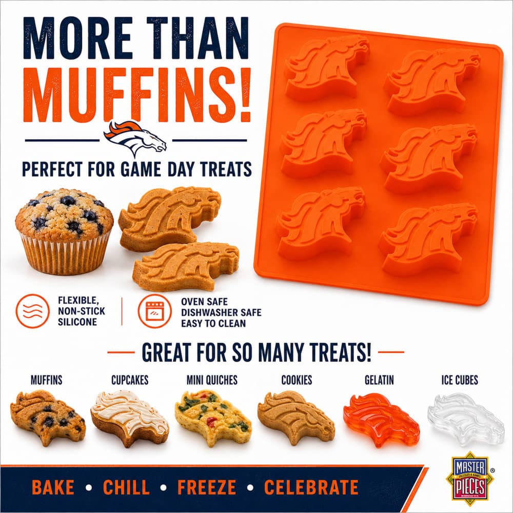 Denver Broncos Muffin Pan