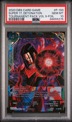 2020 DRAGON BALL SUPER OFFICIAL TOURNAMENT SUPER 17, DETONATION #P-193 - PSA 10 (Online Order Only)
