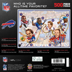 Buffalo Bills - All-Time Greats 500 Piece Jigsaw Puzzle