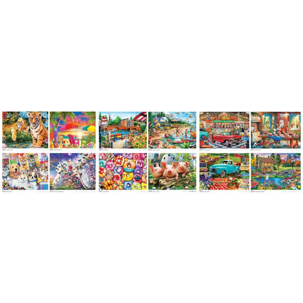 Artist Gallery Jigsaw Puzzle Collection Series 2 - 12-Pack
