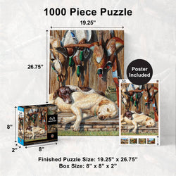Realtree - All Tuckered Out 1000 Piece Jigsaw Puzzle