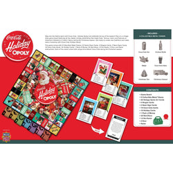 Coca-Cola - Holiday Opoly Board Game