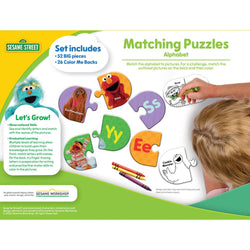 Sesame Street - Alphabet Matching Jigsaw Puzzles