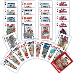 St. Louis Cardinals Fan Deck Playing Cards - 54 Card Deck (ONLINE ORDER ONLY)