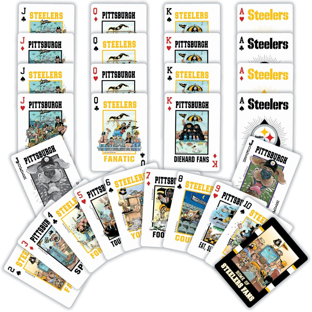 Pittsburgh Steelers Fan Deck Playing Cards - 54 Card Deck (ONLINE ORDER ONLY)