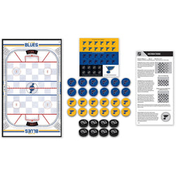 St. Louis Blues Checkers Board Game