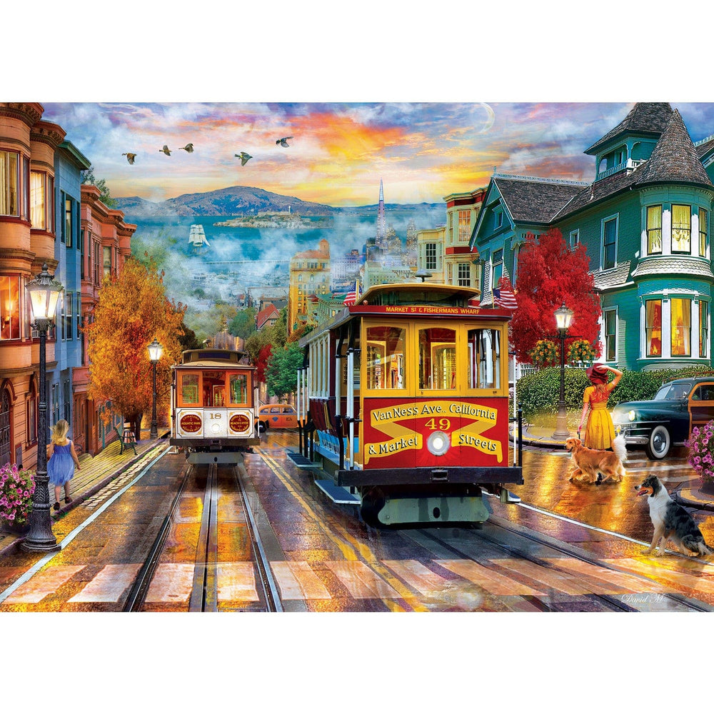 Travel Diary - San Francisco Rise 500 Piece Jigsaw Puzzle (ONLINE ORDER ONLY)
