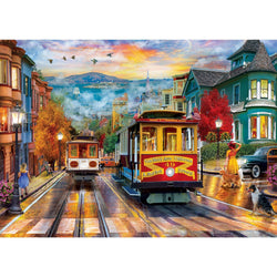 Travel Diary - San Francisco Rise 500 Piece Jigsaw Puzzle (ONLINE ORDER ONLY)