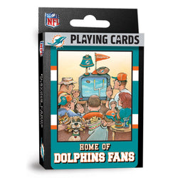 Miami Dolphins Fan Deck Playing Cards - 54 Card Deck