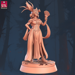3D Printed STL Miniatures Masquerade Vetenian Carnival Set 28 - 32mm War Gaming D&D (Online Only)