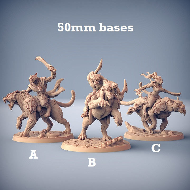 Rakshatiger Riders (Big Cat Cavalry Units) (Online Order Only)