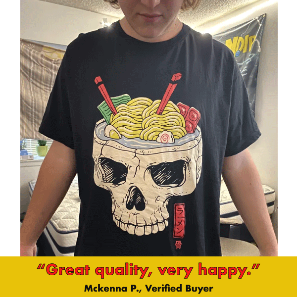 Ramen Brain' Shirt (ONLINE ORDER ONLY)
