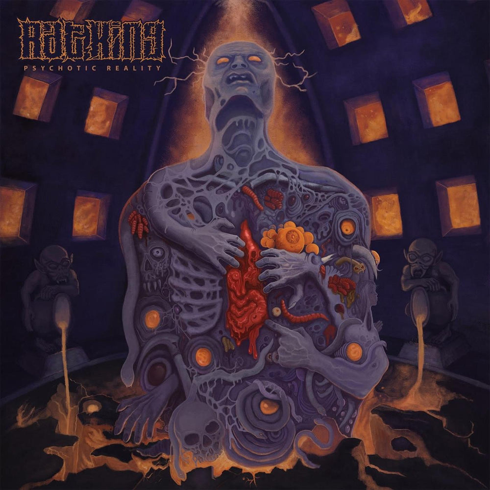 Rat King - Psychotic Reality (CLEAR WITH DEEP PURPLE & ORANGE SPLATTER VINYL) [Vinyl]