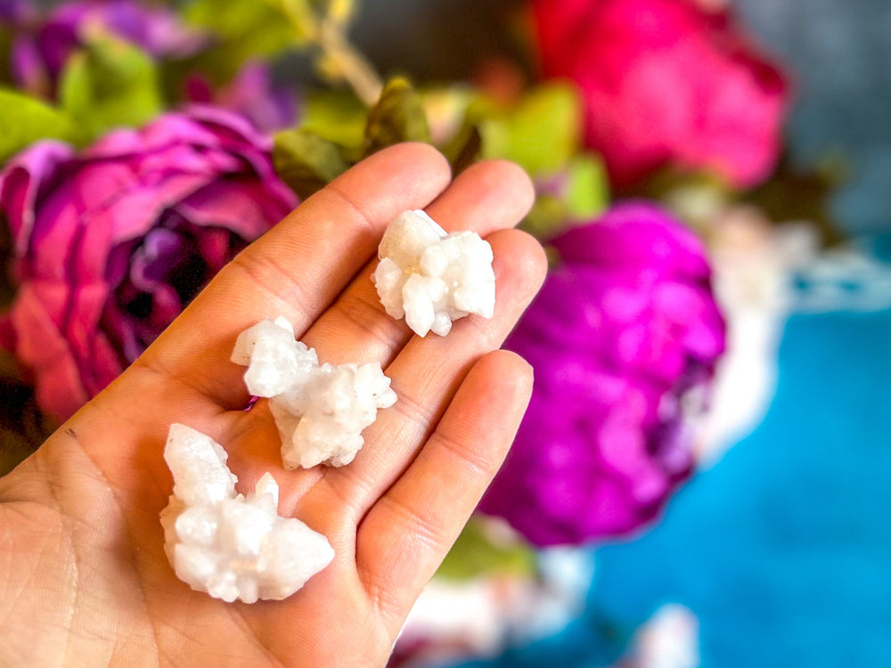 Crystallized Pink Quartz Clusters, RARE Rose Quartz Clusters from Tata Morocco (ONLINE ORDER ONLY)