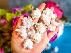 Crystallized Pink Quartz Clusters, RARE Rose Quartz Clusters from Tata Morocco (ONLINE ORDER ONLY)