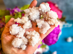 Crystallized Pink Quartz Clusters, RARE Rose Quartz Clusters from Tata Morocco (ONLINE ORDER ONLY)