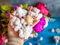 Crystallized Pink Quartz Clusters, RARE Rose Quartz Clusters from Tata Morocco (ONLINE ORDER ONLY)