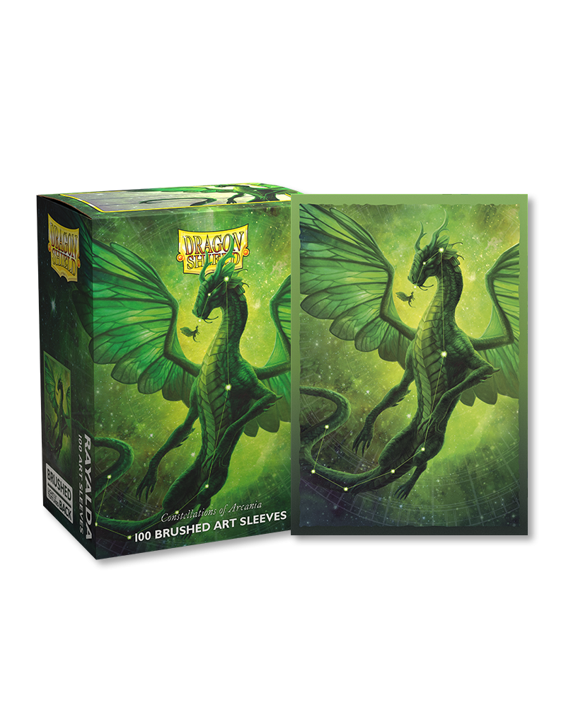 Dragon Shields: (100) Brushed Art - Rayalda
