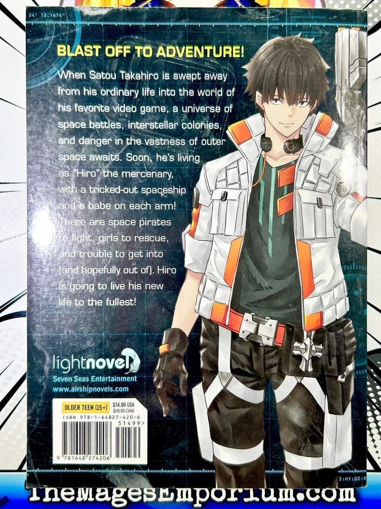 Reborn as a Space Mercenary I Woke Up Piloting the Strongest Starship! Vol 1 Light Novel (Online Order Only)